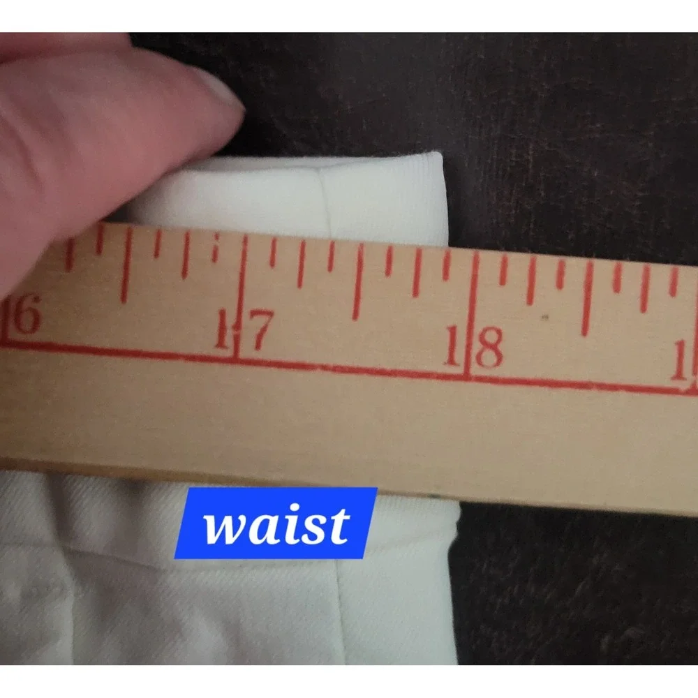 J.Crew Kate Straight-Leg Pant in Bi-Stretch Cotton Blend Ivory NWT flaw Size 14‎